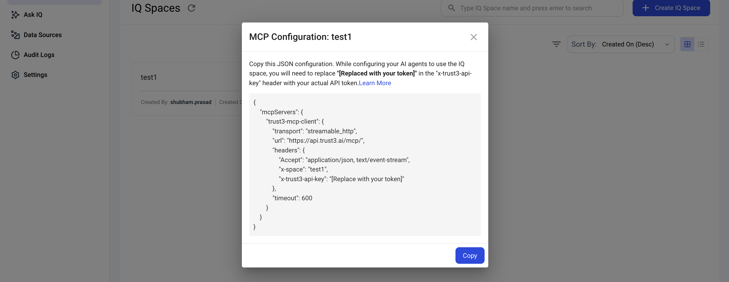 MCP Configuration Details